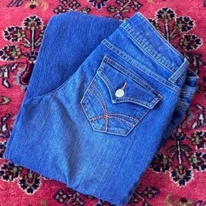 So-clothing Women's Red and Blue Jeans